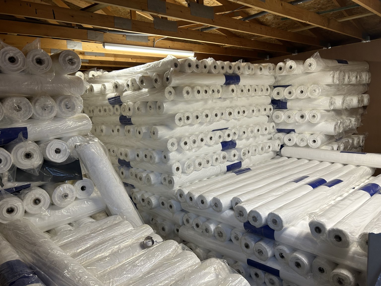 1 ROLL X Monarflex SUPERFLEX Scaffold Sheeting White Colour Includes A ...